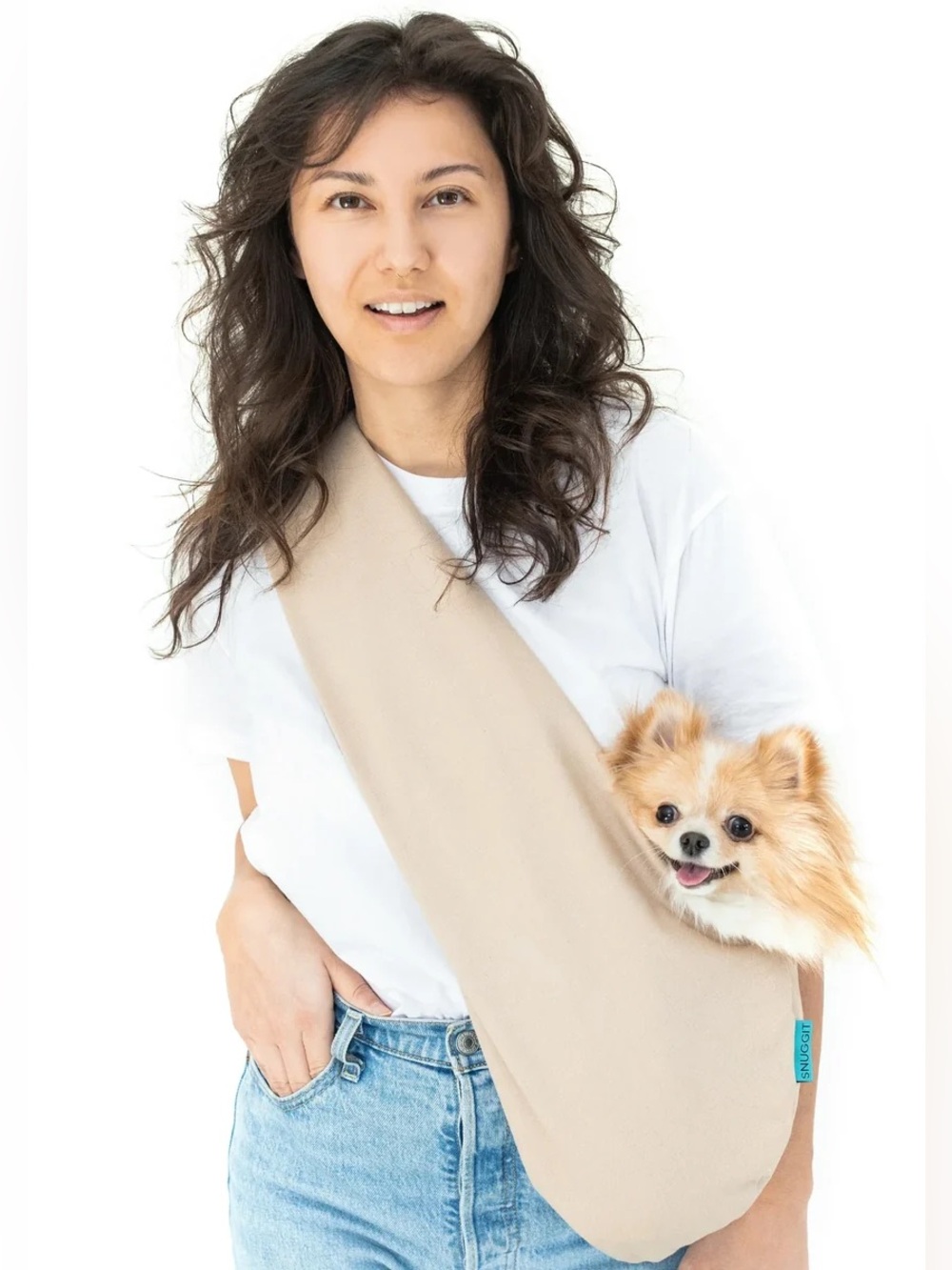 SNUGGIT The Beige Cotton Blend Sz Small
(Sep 026)